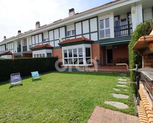 Garden of Single-family semi-detached for sale in Santurtzi   with Heating, Private garden and Terrace