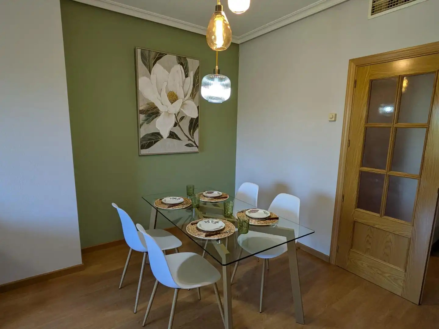 Dining room of Flat for rent in Cáceres  with Heating, Terrace and Storage room