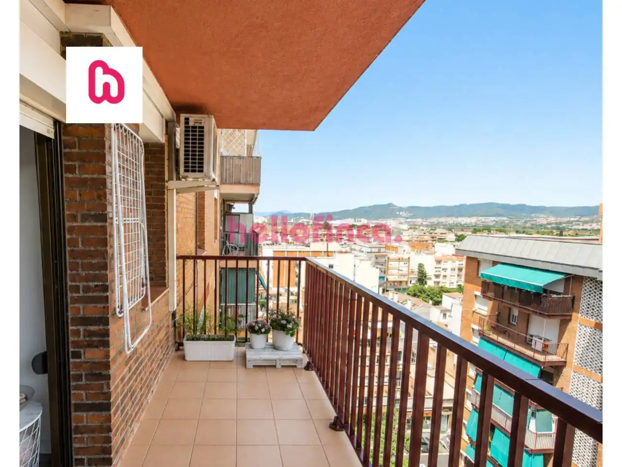 Balcony of Flat for sale in Sant Boi de Llobregat  with Air Conditioner, Heating and Parquet flooring
