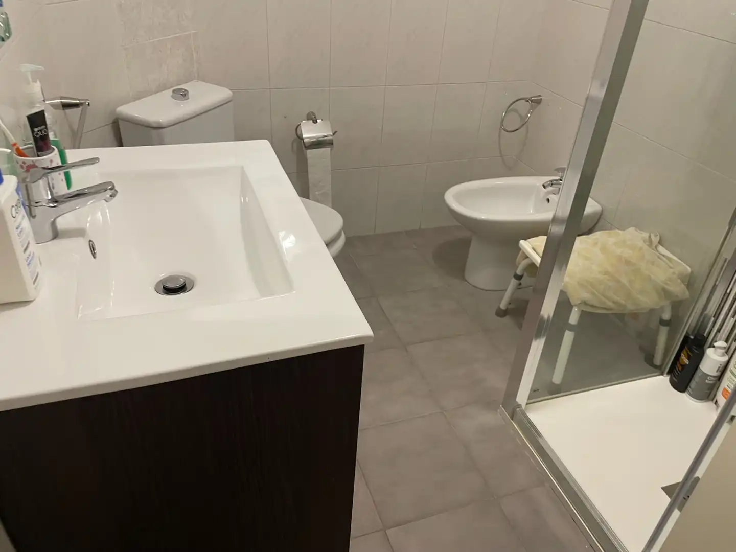 Bathroom of Flat for sale in Vigo   with Heating, Parquet flooring and Terrace