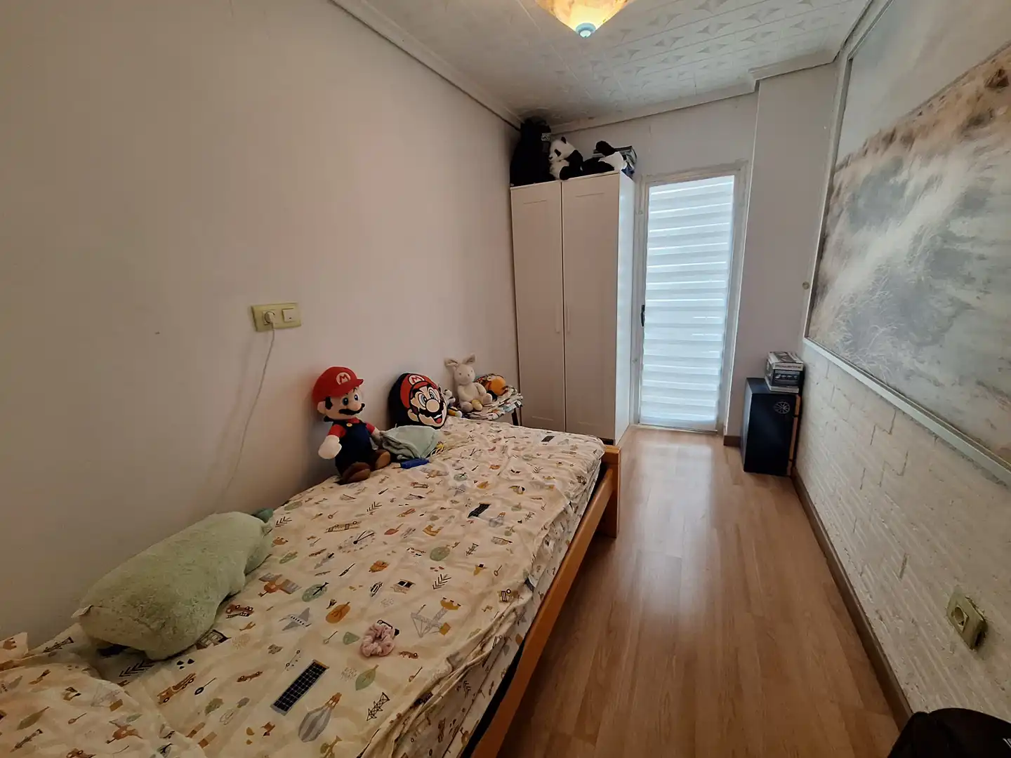 Bedroom of Flat for sale in Sueca  with Air Conditioner and Balcony