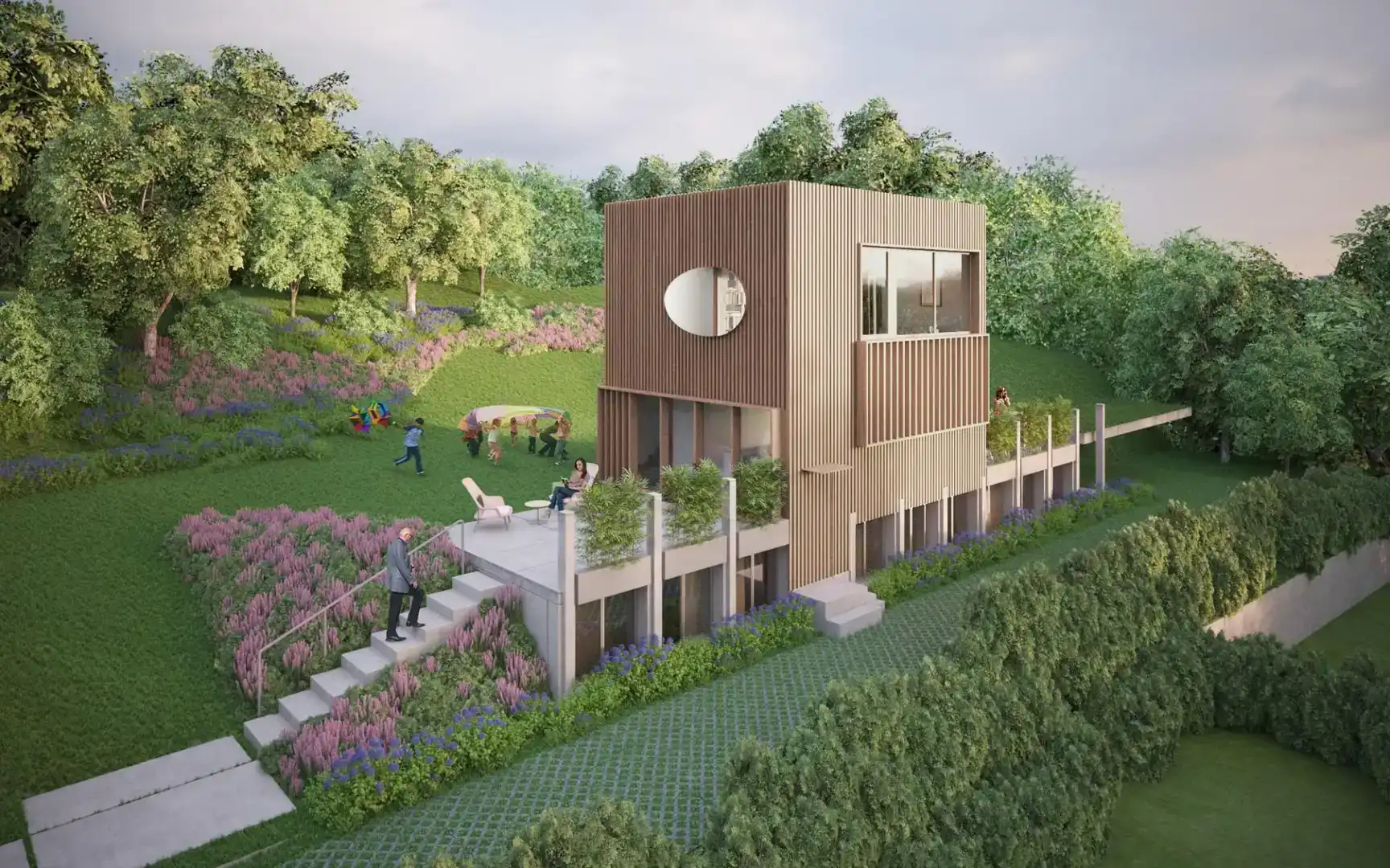 Exterior view of Houses for sale in Bergondo, A Coruña