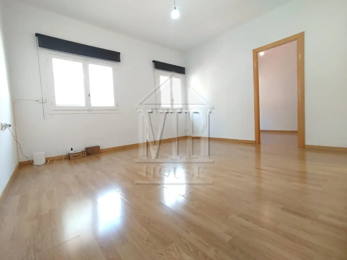 Sala de estar de Piso en venta en Badalona con Parquet