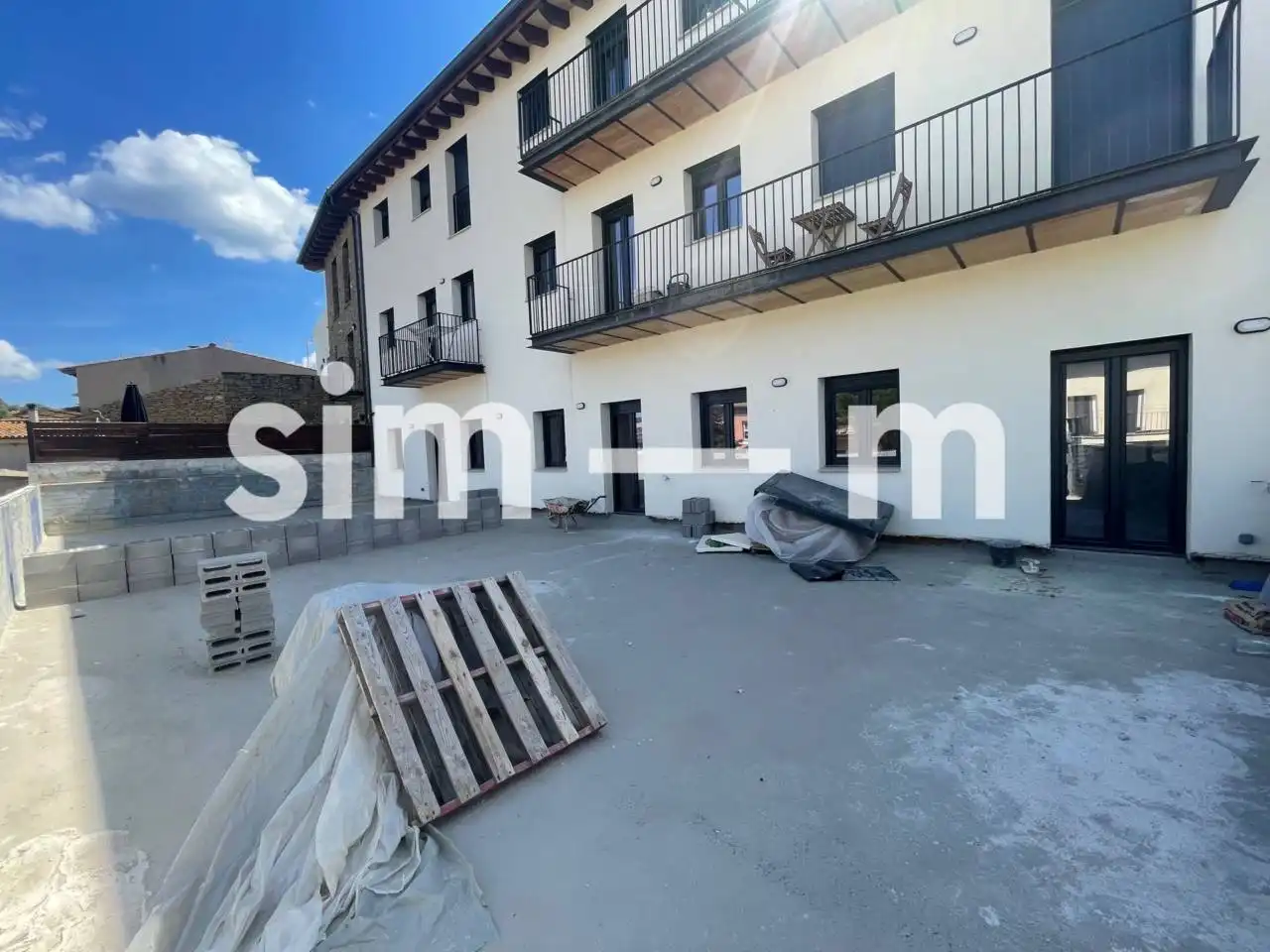 Vista exterior de Piso en venta en Folgueroles con Calefacción y Terraza