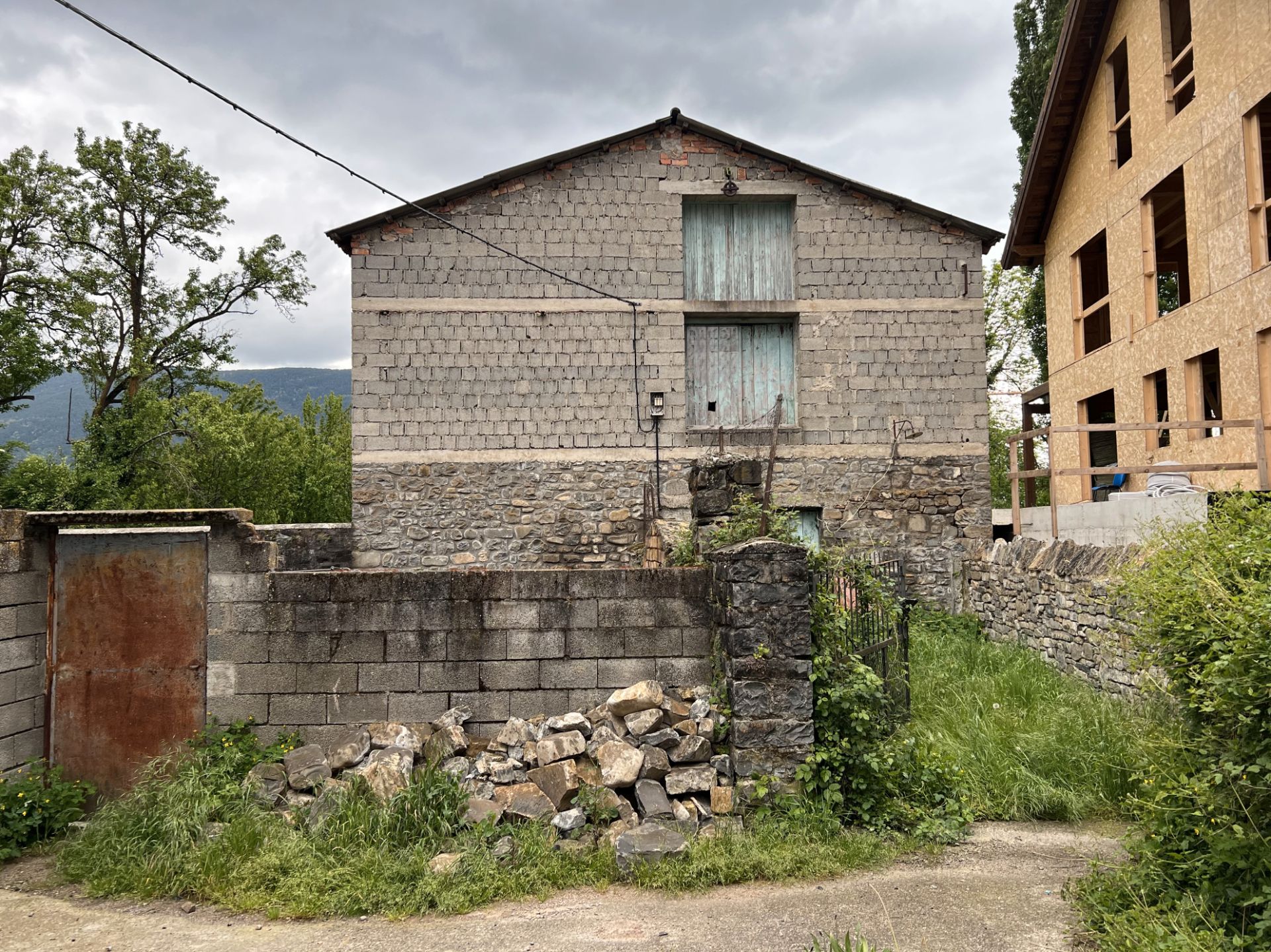Vista exterior de Casa o xalet en venda en Biescas