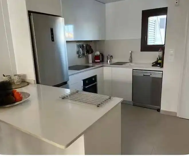Cocina de Apartamento en venta en San Pedro del Pinatar con Aire acondicionado, Jardín privado y Piscina