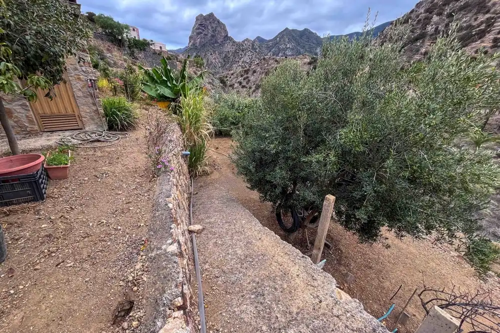 Vista exterior de Finca rústica en venta en Vallehermoso con Amueblado