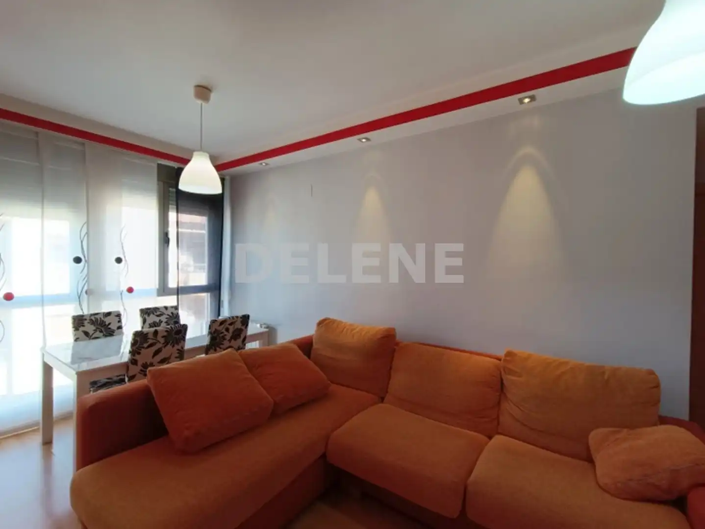 Living room of Flat for sale in Hellín  with Air Conditioner, Heating and Parquet flooring