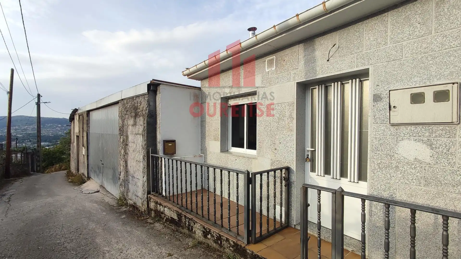 Vista exterior de Casa o chalet en venta en Ourense Capital  con Jardín privado y Amueblado