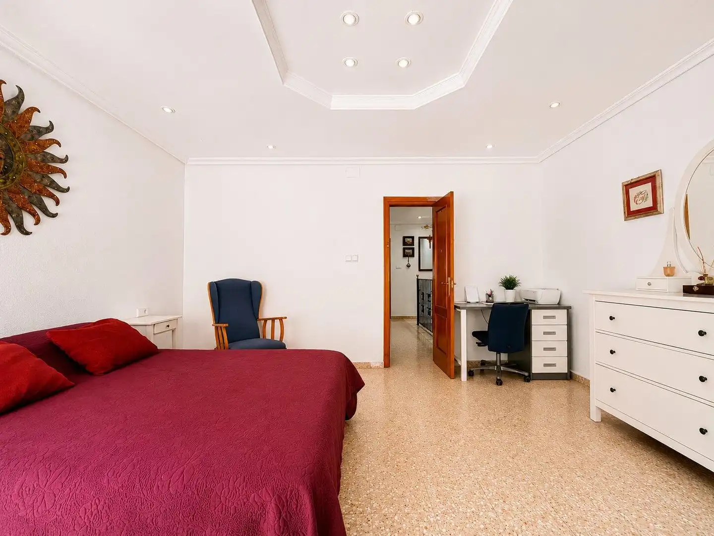 Dormitori de Casa o xalet en venda en Puçol amb Aire condicionat, Terrassa i Balcó