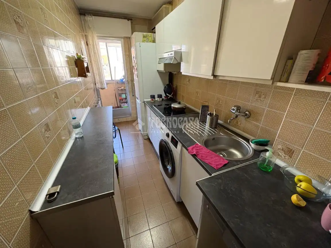 Kitchen of Flat for sale in Madrid  with Air Conditioner
