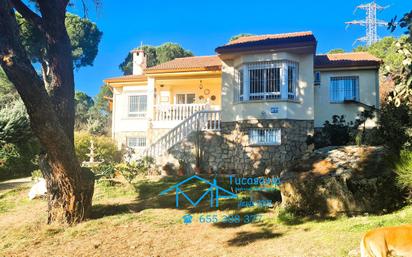 Vista exterior de Casa o xalet en venda en Pelayos de la Presa amb Aire condicionat, Calefacció i Jardí privat