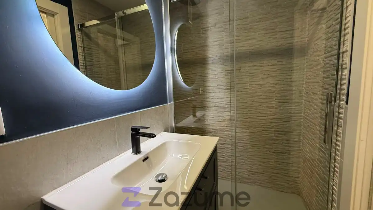 Baño de Piso de alquiler en Cartagena con Aire acondicionado, Calefacción y Parquet