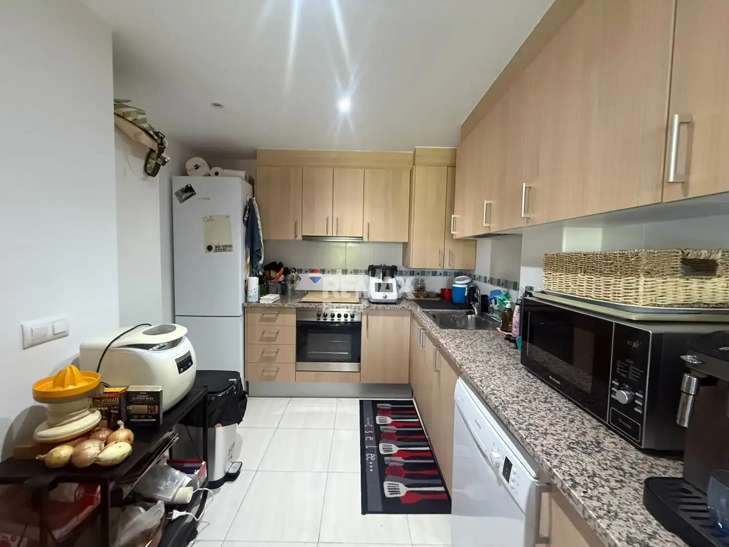 Kitchen of Attic for sale in Roses  with Air Conditioner, Terrace and Furnished