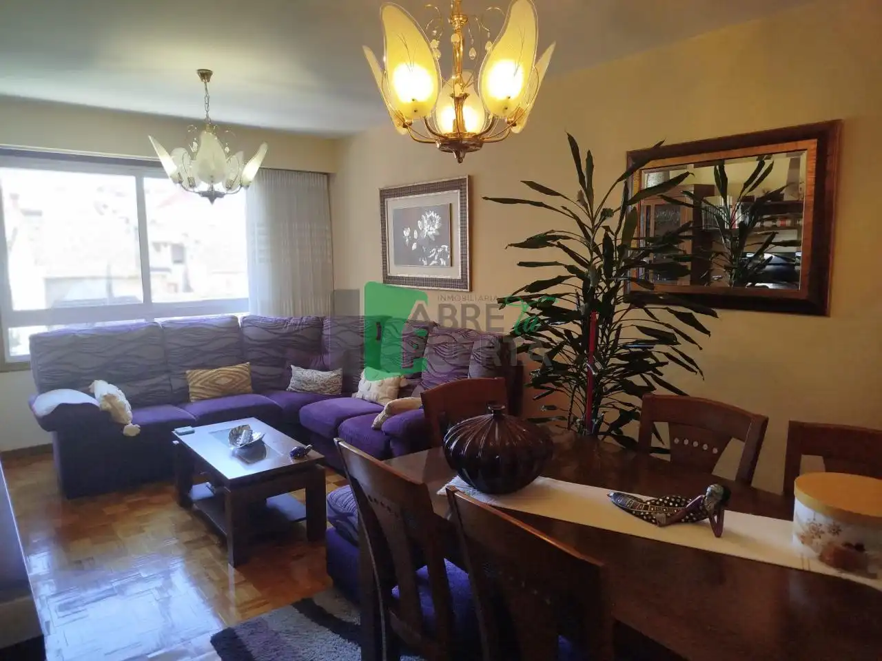 Living room of Flat for sale in Ourense Capital   with Heating, Storage room and Balcony