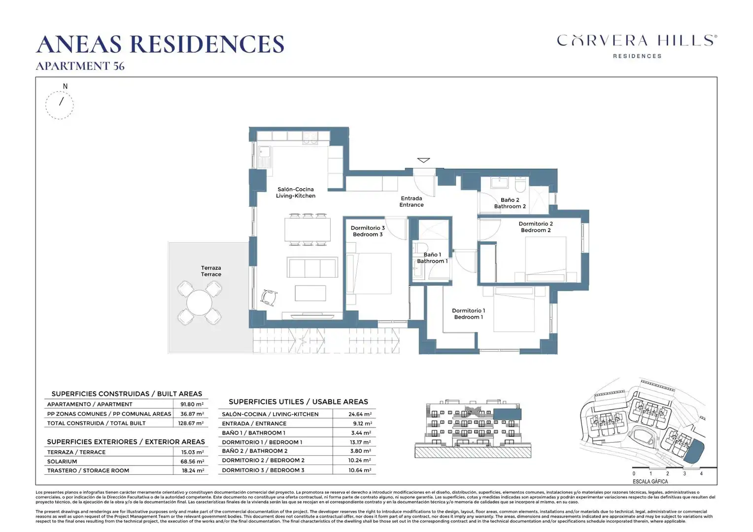 Apartament amb piscina en venda a Calle Calle Corvera Golf Country Club 1, imagen 35