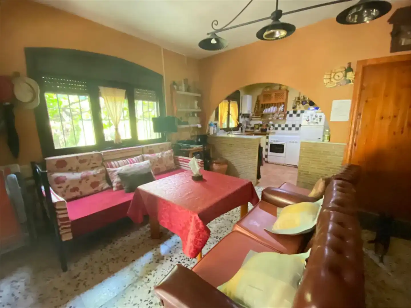 Cuina de Finca rústica en venda en Iznatoraf amb Jardí privat, Parquet i Piscina