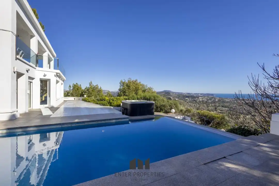 Swimming pool of Flat for rent in Calpe / Calp  with Air Conditioner, Heating and Terrace