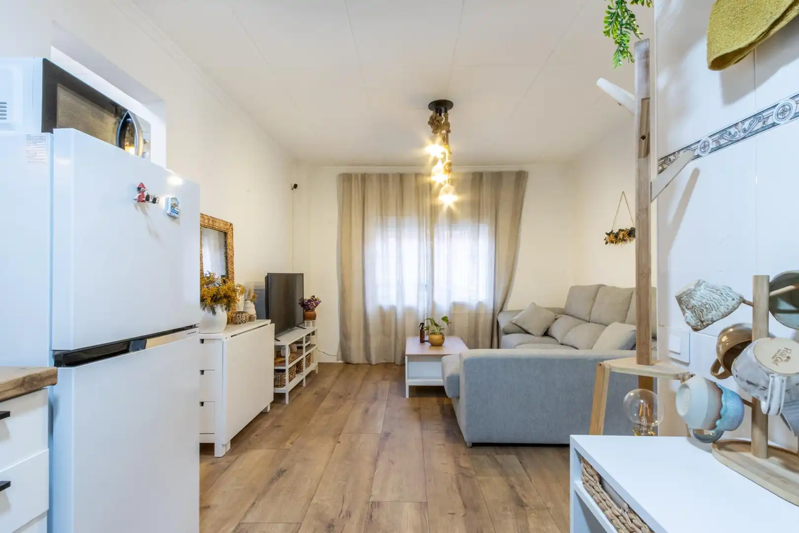Sala d'estar de Pis en venda en Sabadell amb Parquet i Traster