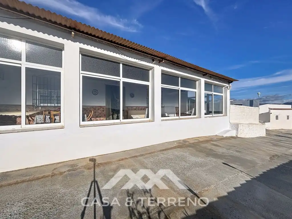 Vista exterior de Casa o chalet en venta en Macharaviaya con Aire acondicionado, Jardín privado y Terraza