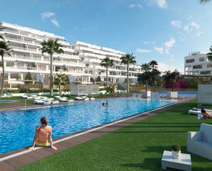 Swimming pool of Duplex for sale in Finestrat  with Air Conditioner, Private garden and Terrace