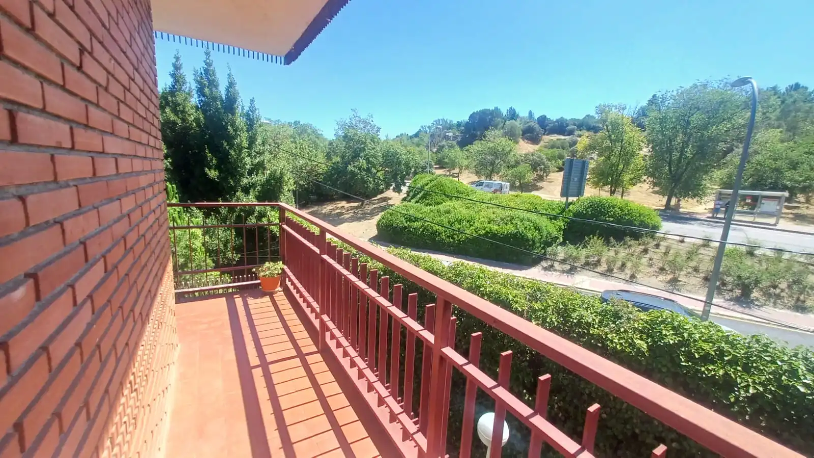 Terrasse von Wohnung zum Verkauf in Collado Villalba mit Heizung, Parkett und Terrasse