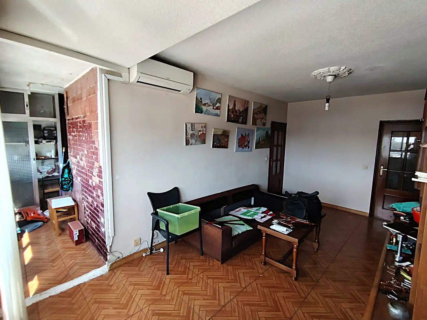 Sala de estar de Piso en venta en Getafe con Aire acondicionado, Calefacción y Terraza