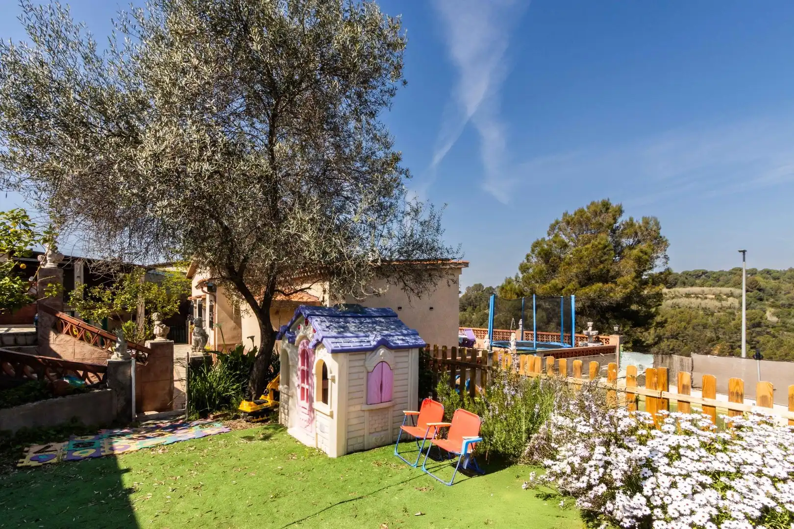 Garden of Houses for sale in Castellbisbal  with Air Conditioner, Heating and Private garden