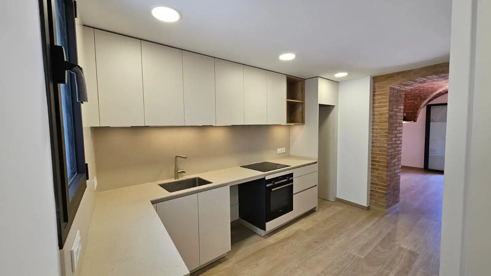 Cocina de Finca rústica de alquiler en Mollet de Peralada con Aire acondicionado, Calefacción y Jardín privado