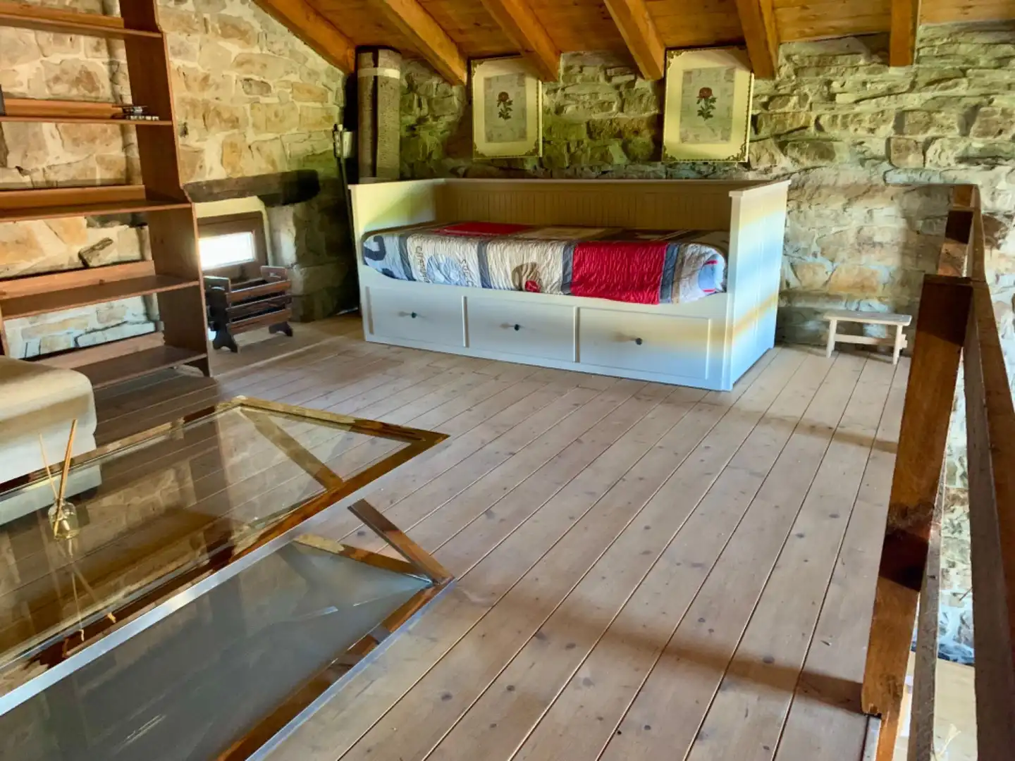 Sala de estar de Casa o chalet en venta en San Roque de Riomiera con Jardín privado