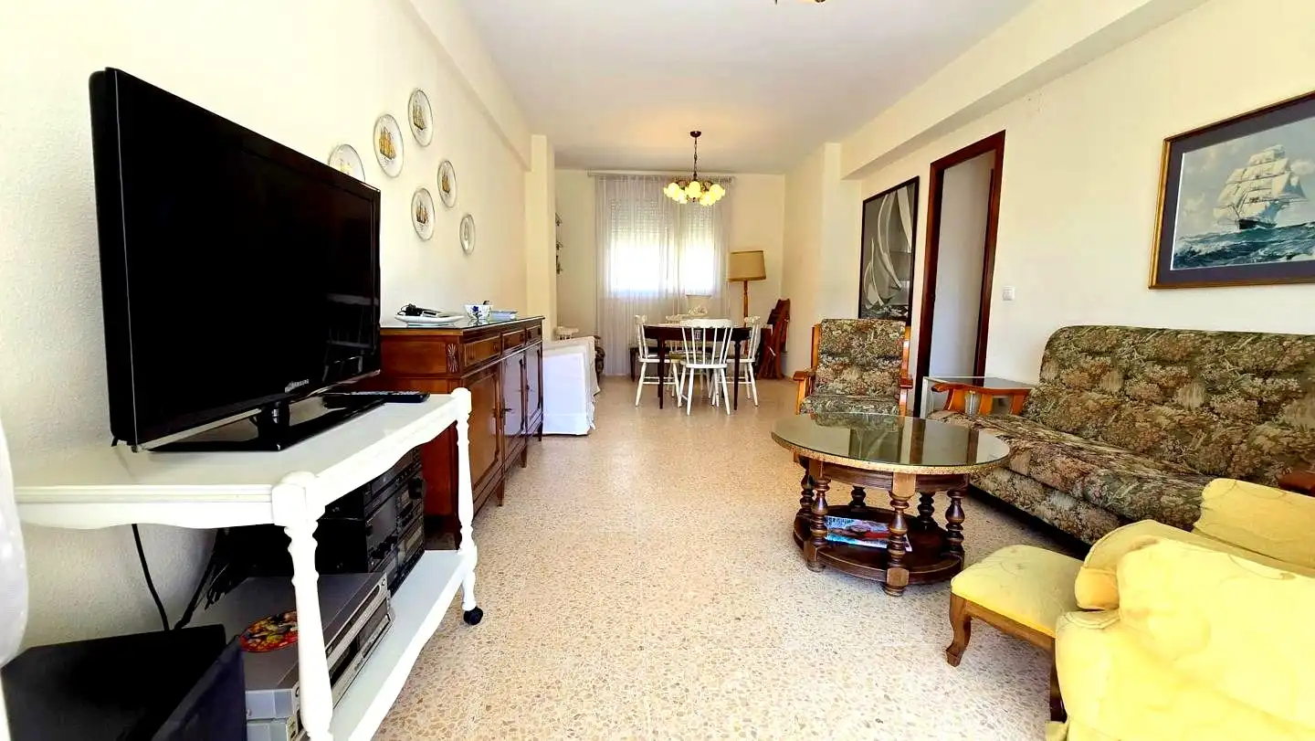 Wohnzimmer von Wohnungen zum Verkauf in Gandia mit Klimaanlage, Terrasse und Möbliert