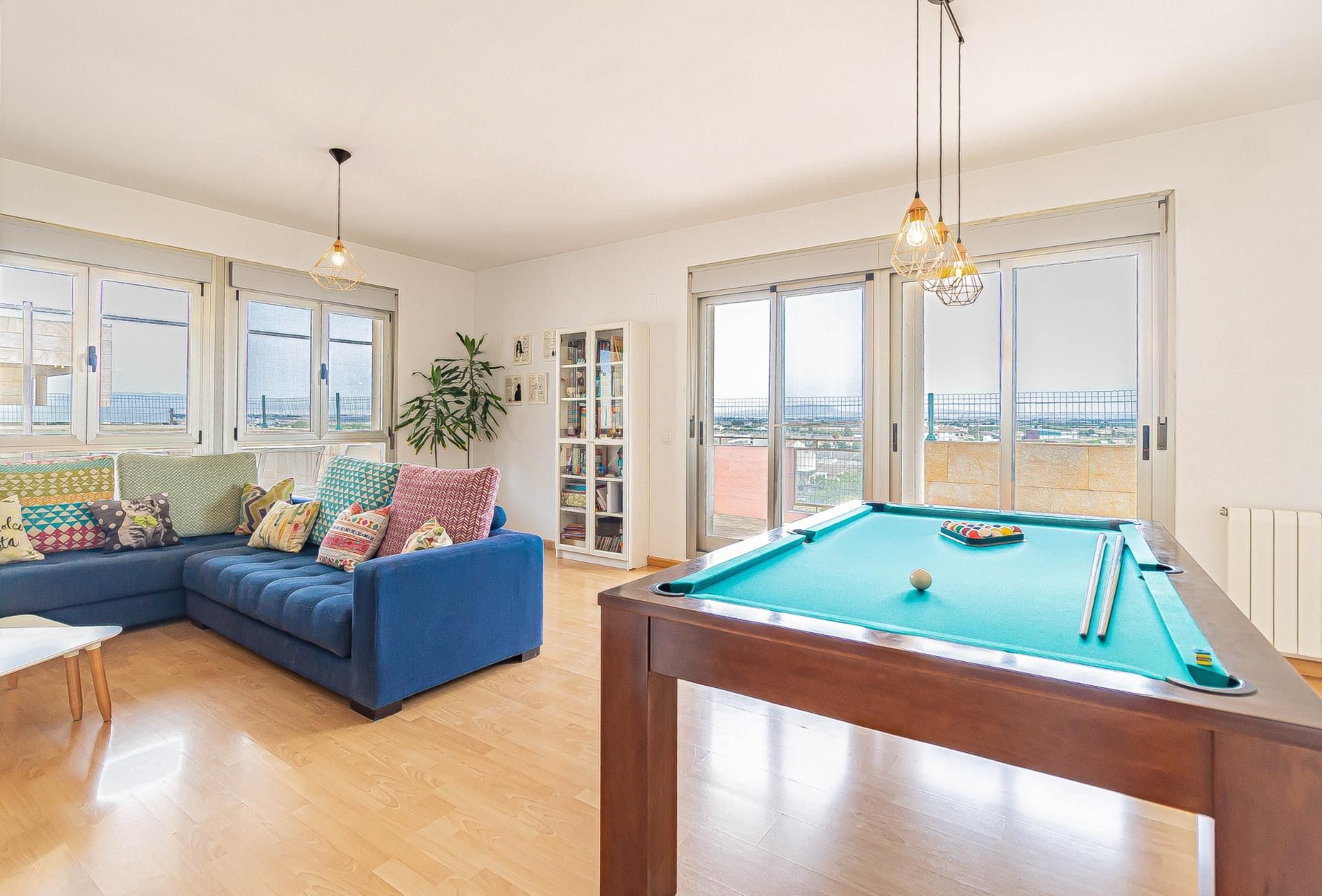 Sala d'estar de Àtic en venda en Torre-Pacheco amb Aire condicionat, Terrassa i Traster