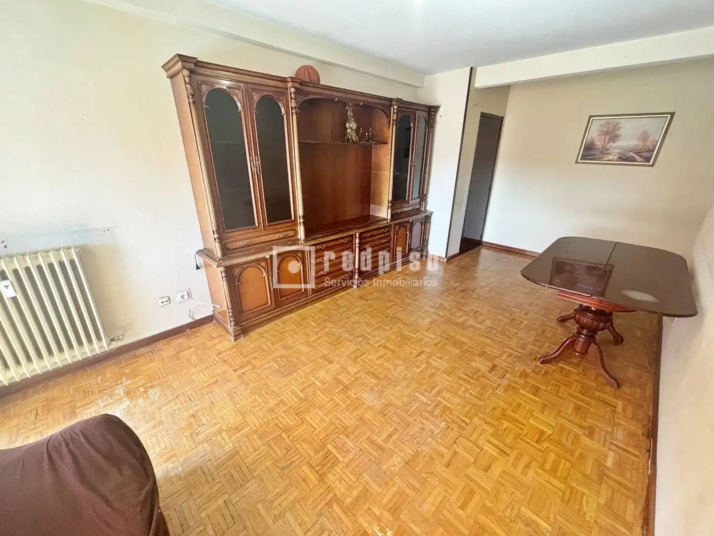 Sala de estar de Piso en venta en Guadalajara con Calefacción, Parquet y Terraza