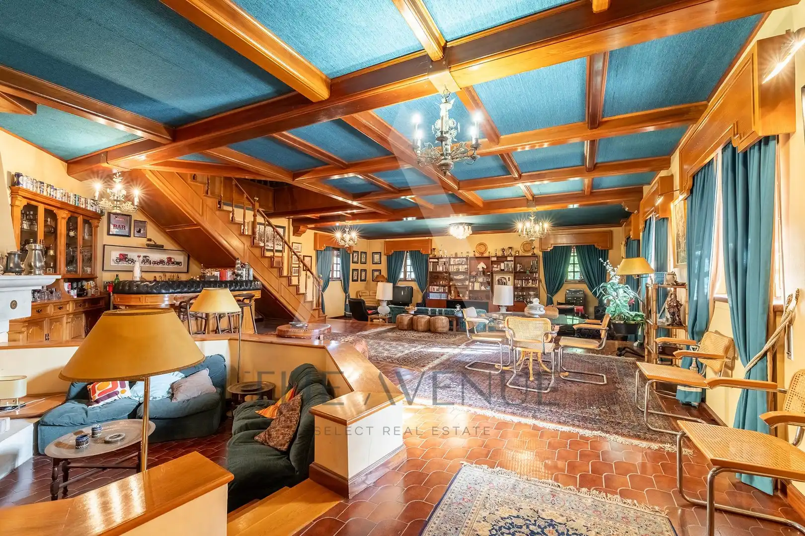 Sala de estar de Casa o chalet en venta en Boadilla del Monte con Calefacción, Jardín privado y Terraza