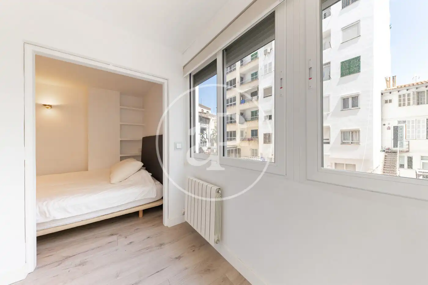 Bedroom of Flat for rent in  Palma de Mallorca  with Air Conditioner, Heating and Terrace