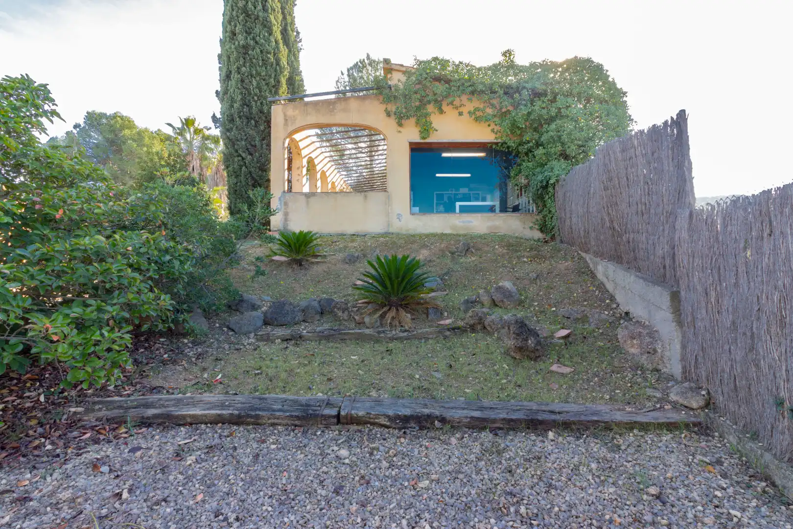 Vista exterior de Casa o xalet en venda en Subirats amb Aire condicionat, Jardí privat i Moblat