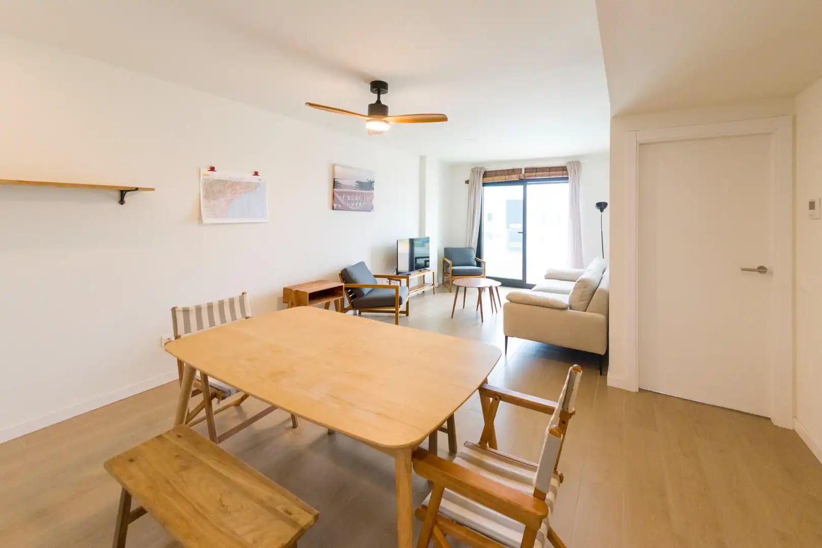 Sala de estar de Apartamento en venta en Castellón de la Plana / Castelló de la Plana con Aire acondicionado, Terraza y Trastero