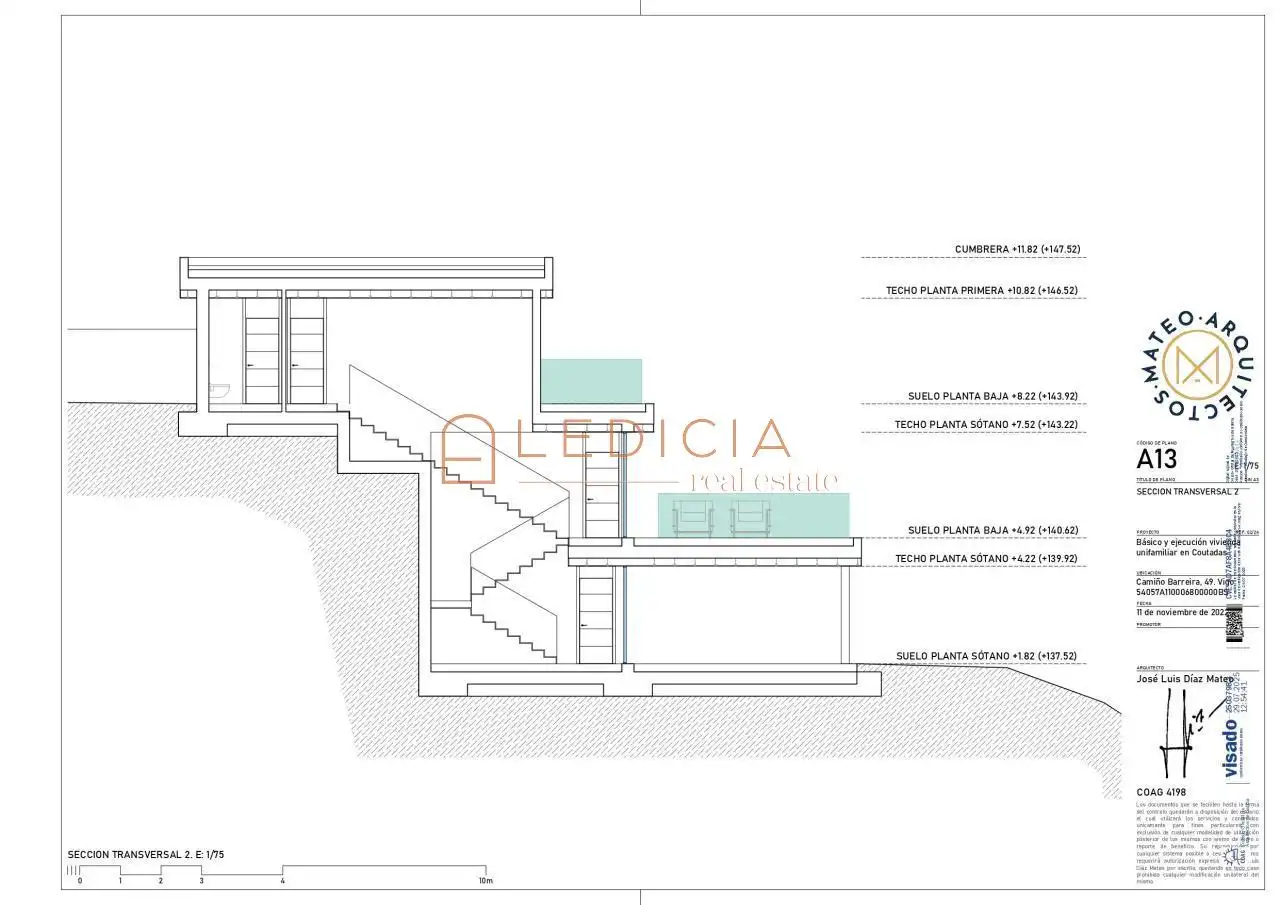 Casa o chalet en venta en Vigo  con Calefacción, Jardín privado y Parquet
