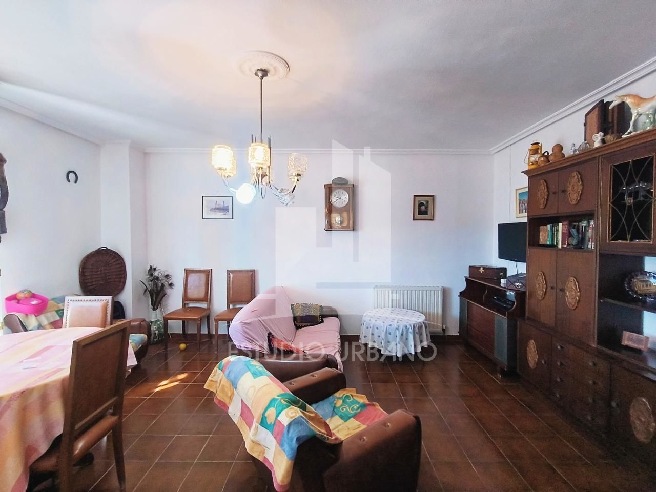 Sala d'estar de Casa o xalet en venda en Cristóbal amb Calefacció, Jardí privat i Balcó