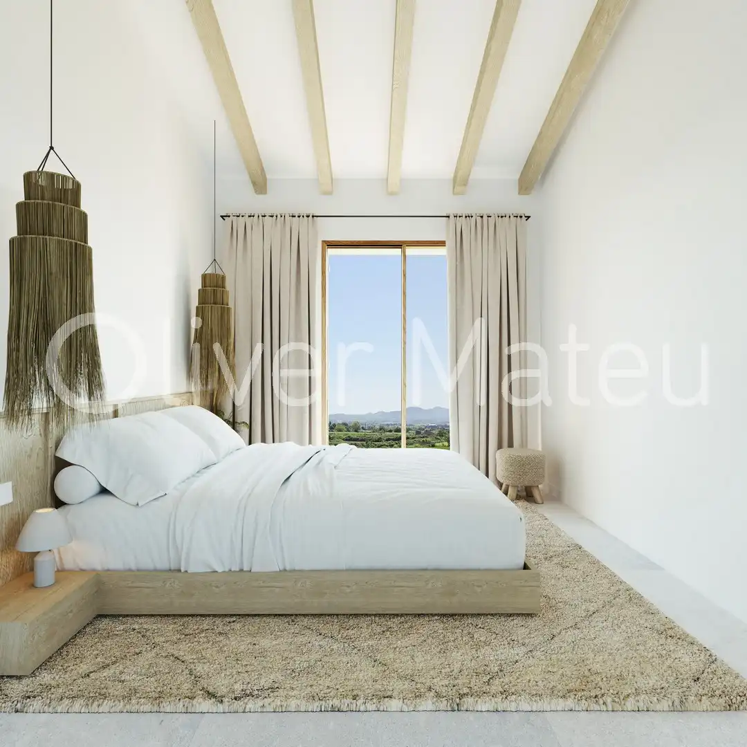 Habitación de Casa o chalet en venta en Petra con Aire acondicionado, Calefacción y Jardín privado