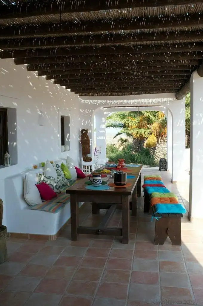 Terrasse von Country house zum Verkauf in Sorbas mit Privatgarten, Terrasse und Abstellraum