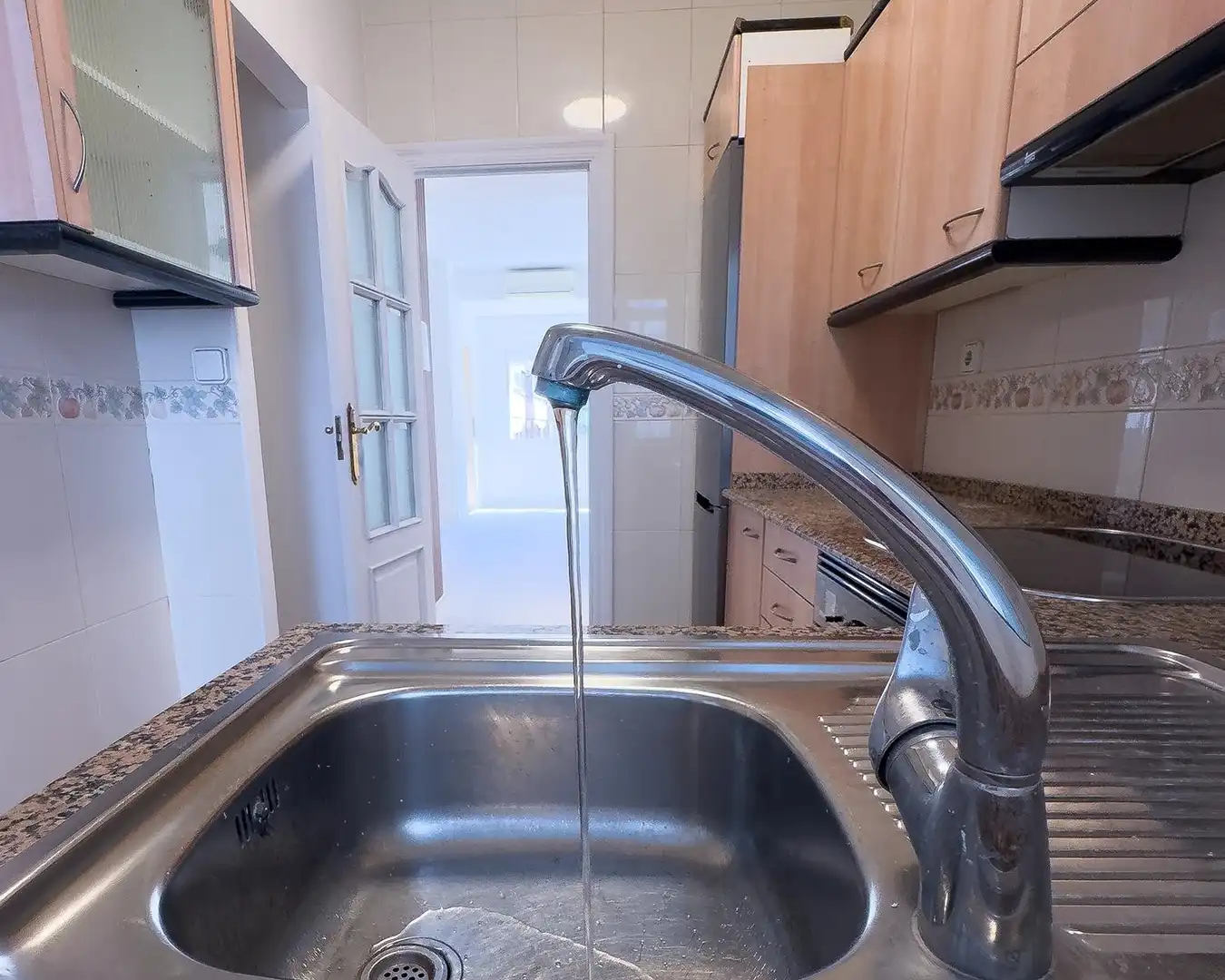Cocina de Piso de alquiler en Alicante / Alacant con Aire acondicionado y Terraza