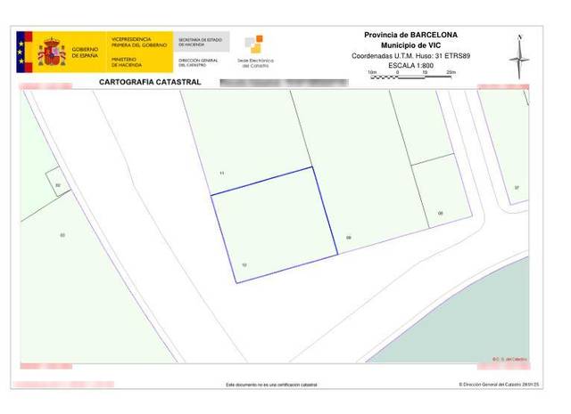 Terreno residencial en Venta en Vic - CALLE BISBE FONT ANDREU en El Sucre - El Nadal