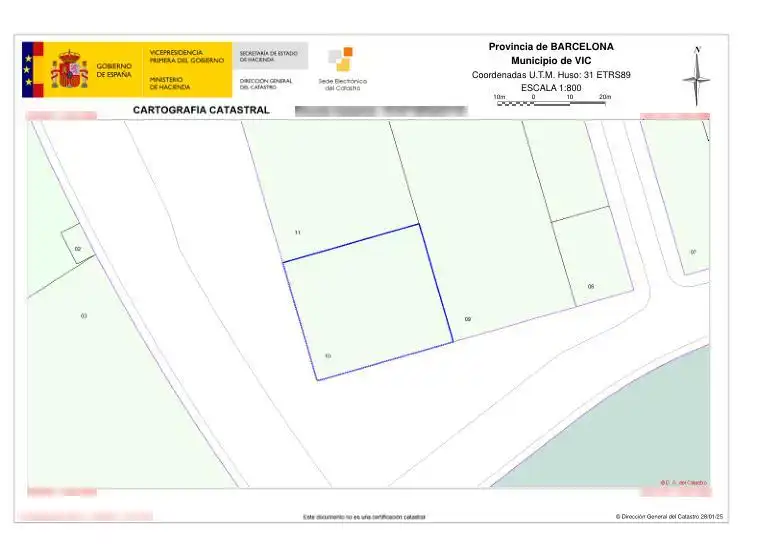 Rustikales Grundstück zum Verkauf in Vic - CL PP EL GRAELL Suelo Polígono 19 PARC 13 08505 VIC BARCELONA