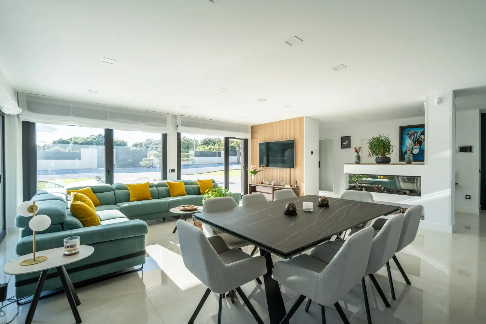 Dining room of Houses for sale in Colmenarejo  with Air Conditioner, Heating and Private garden
