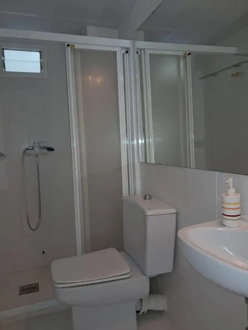 Bathroom of Flat for rent in Murcia  with Air Conditioner, Heating and Private garden