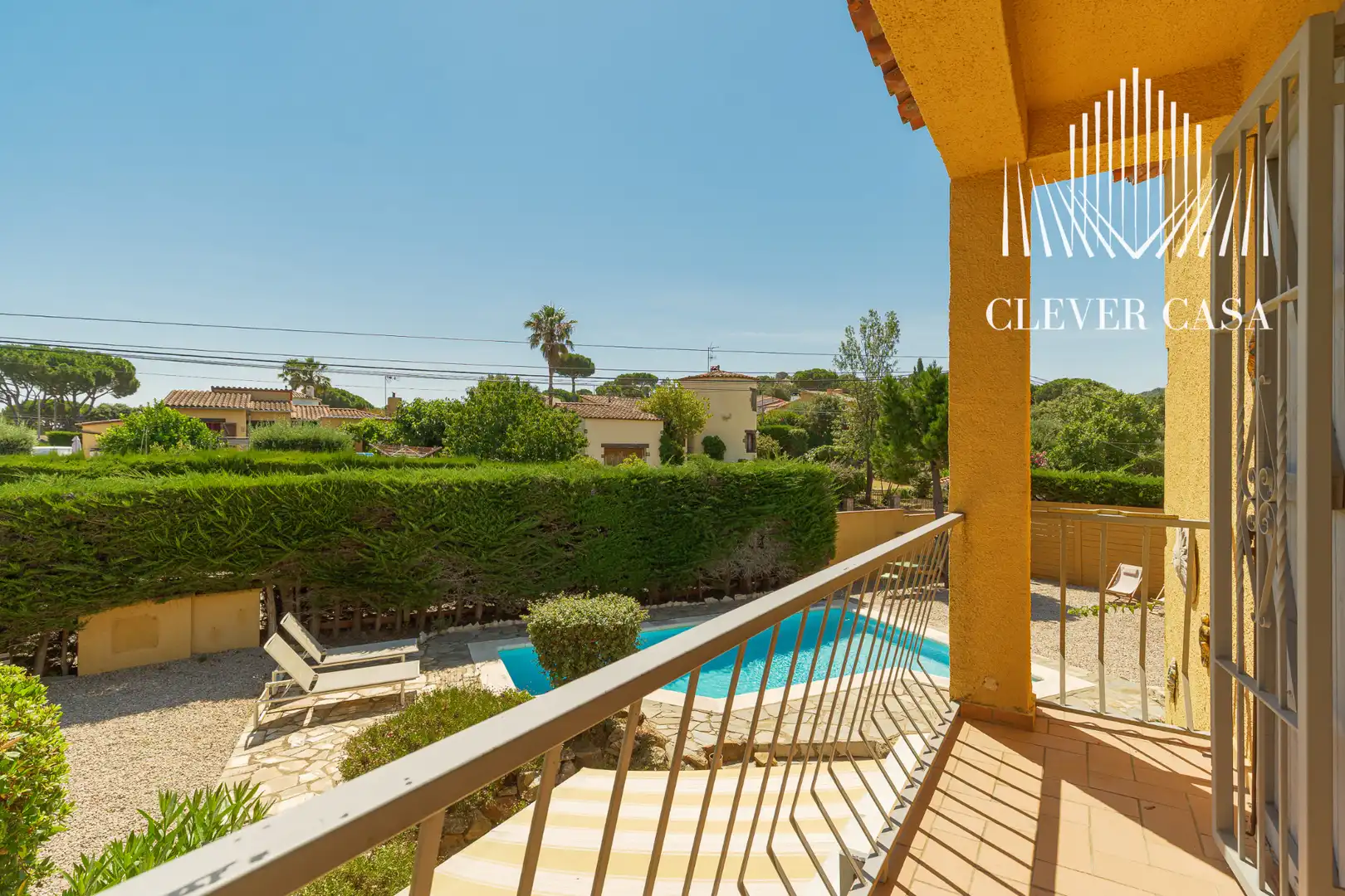 Terraza de Casa o chalet en venta en Calonge i Sant Antoni con Jardín privado, Parquet y Terraza