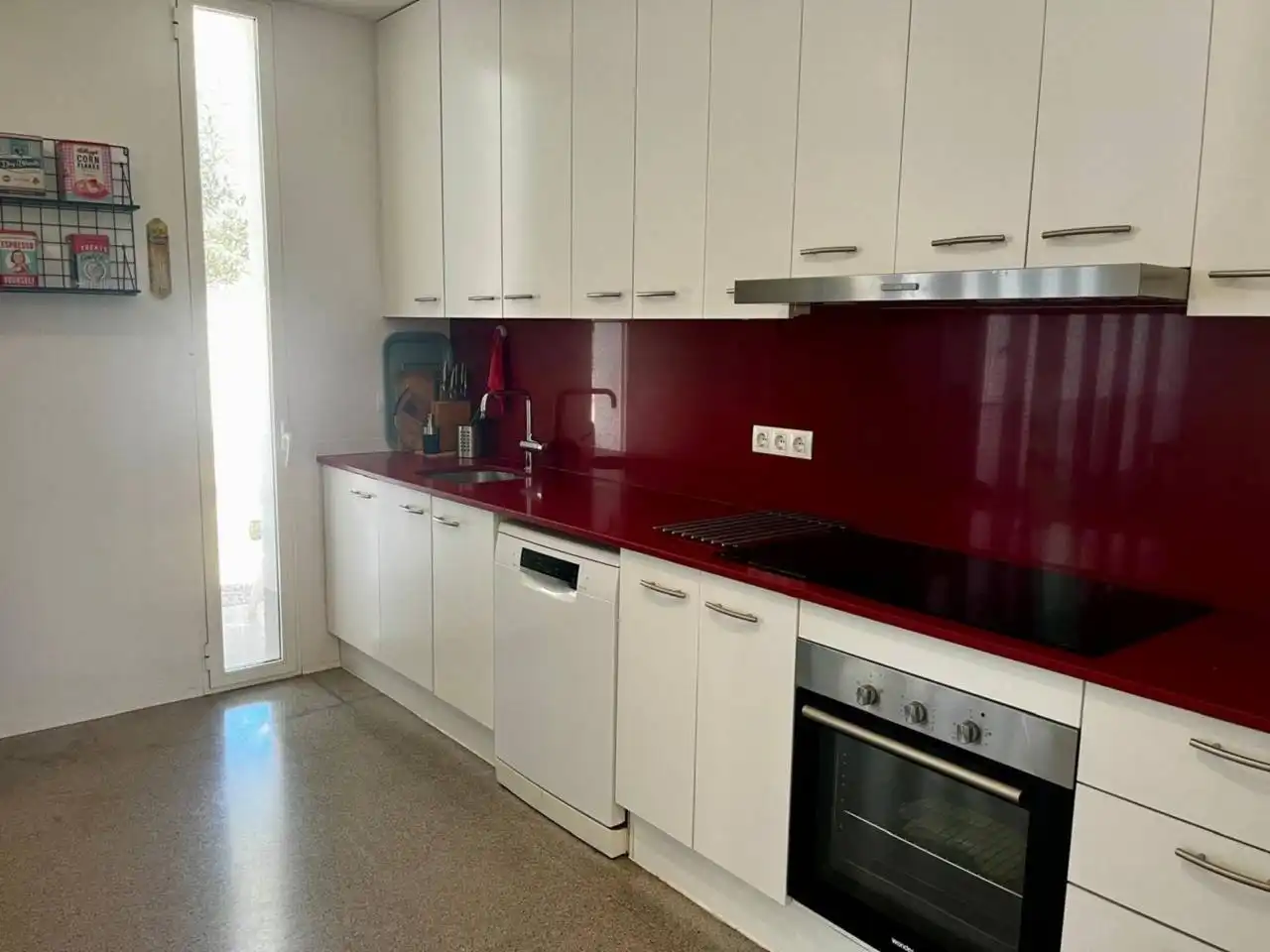 Cuina de Finca rústica en venda en San Jorge / Sant Jordi amb Calefacció, Jardí privat i Terrassa