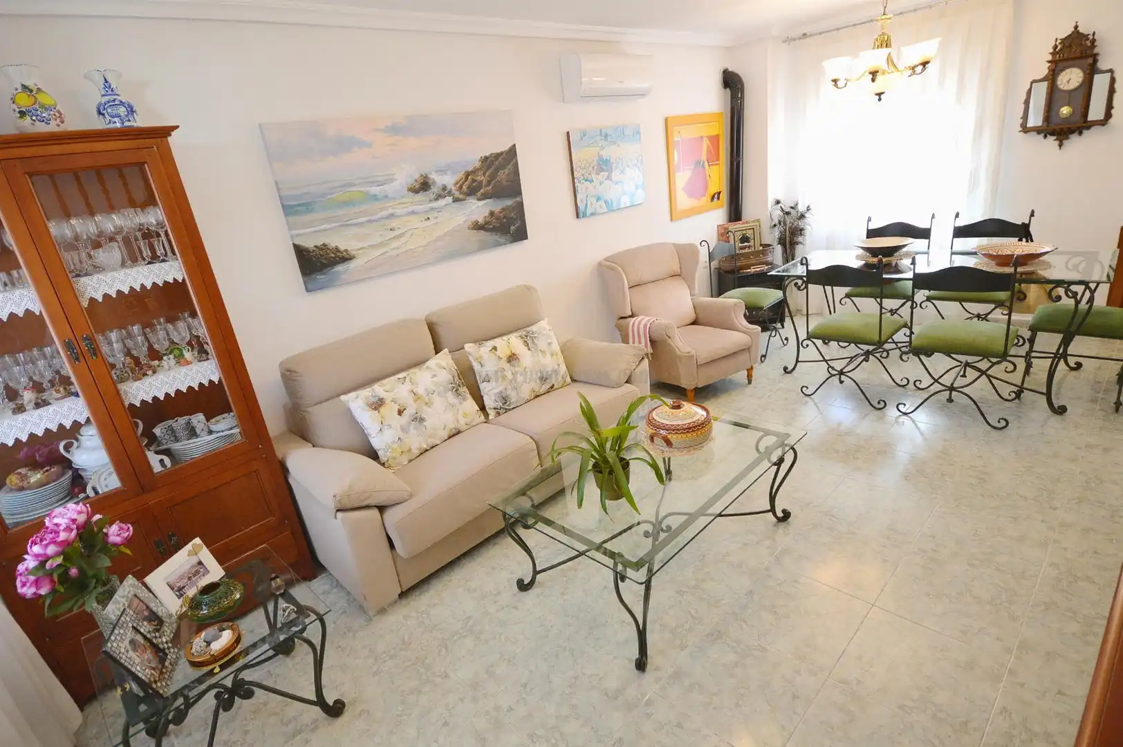 Sala de estar de Casa o chalet en venta en Torrevieja con Aire acondicionado, Calefacción y Terraza