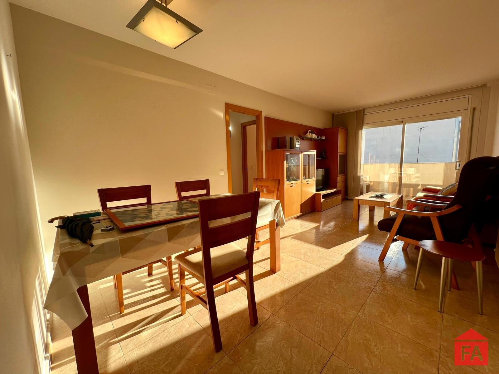 Dining room of Flat for sale in El Vendrell  with Heating, Terrace and Furnished